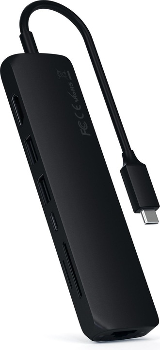 Satechi ST-UCSMA3K (USB-C, 7 Ports)