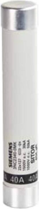 Siemens SITORcylinder fuse link A gS Un AC Un DC (2 A)