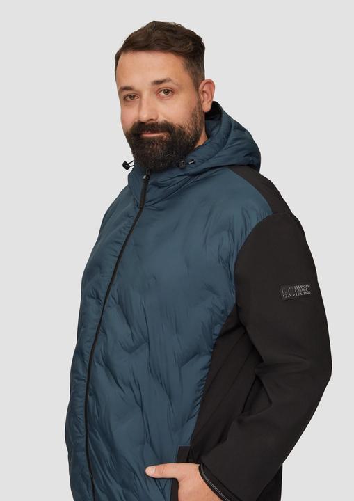 Produktbild S.Oliver Outdoor-Jacke Leichte Steppjacke im Fabricmix (5XL)
