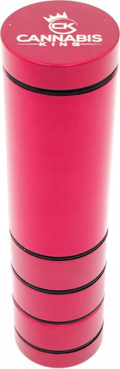 Cannabis King CK Aluminium Grinder Tube Red