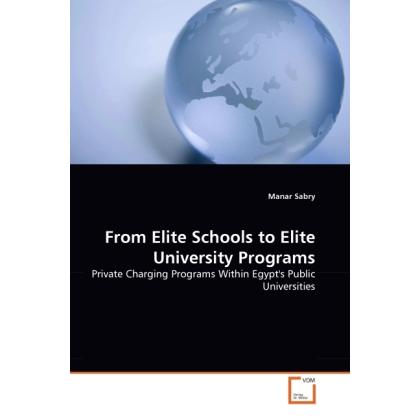 From Elite Schools to Elite University Programs, Fachbücher
