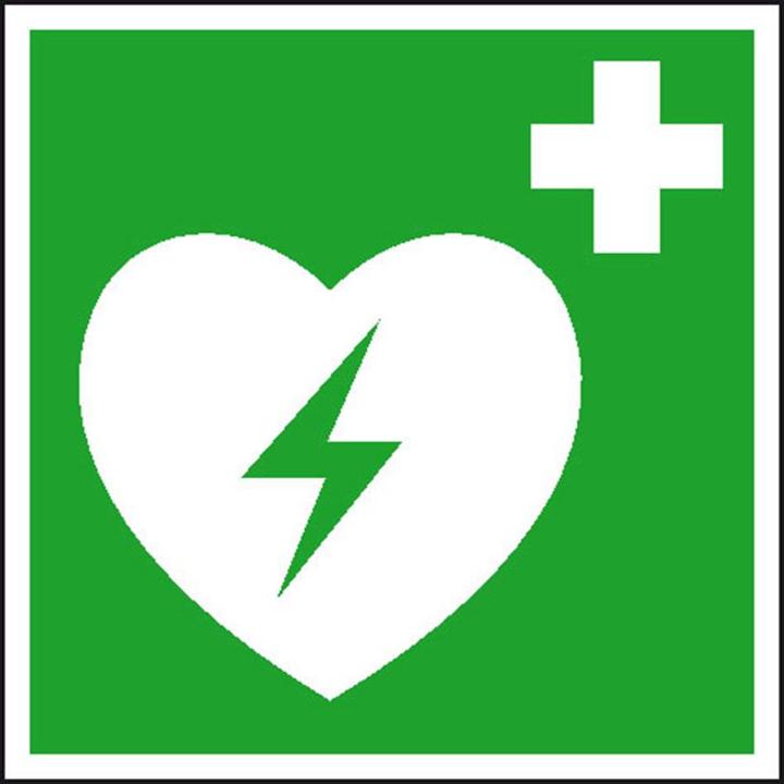 BRW Hinweisschild Automatisierter externer Defibrillator