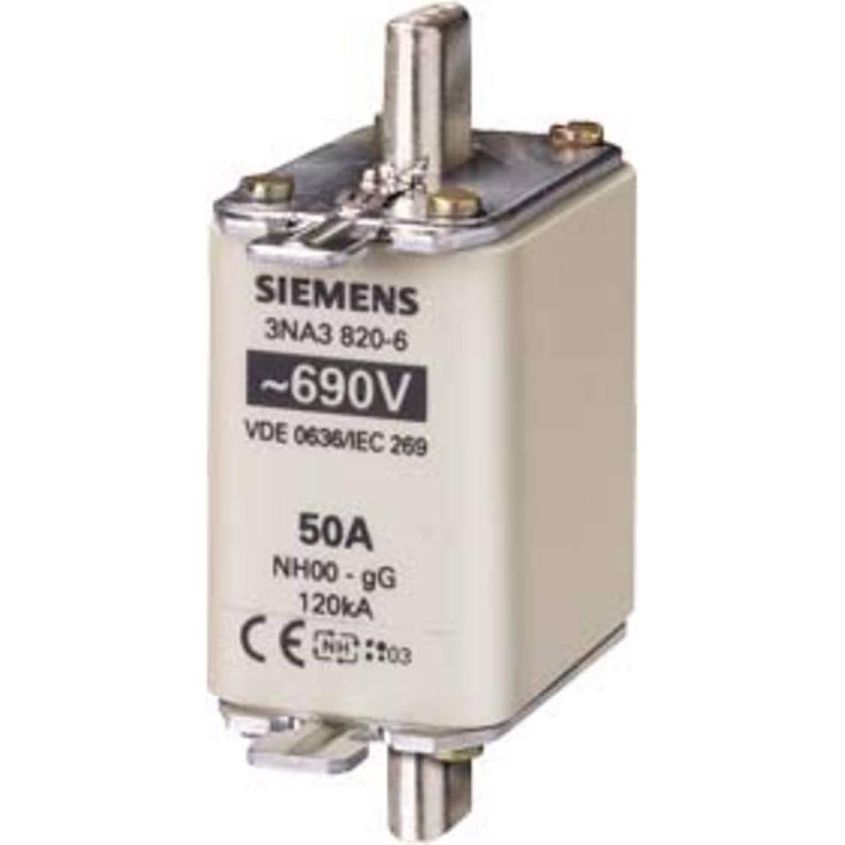 Siemens, Sicherung, NHSicherungseinsatz 6A 690V NA822 (Diazed-Sicherung, 63 A)