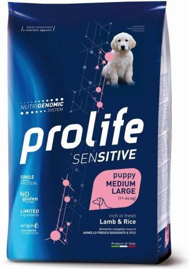 Rolife Sensitive Dog Puppy M/L mit Lamm 10 kg (Adult, Senior, Welpe + Kitten, 10000 g)