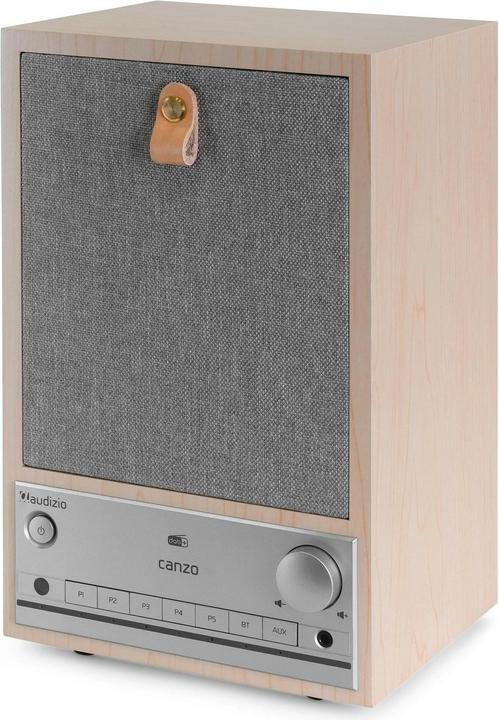 Immagine prodotto Audizio Internetradio - Canzo - FM & DAB radio - Bluetooth - Afneembaar frontpaneel - (DAB, FM, Web radio, Bluetooth, WiFi)