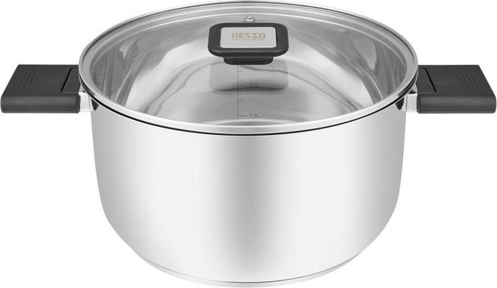 Image du produit Resto CASSEROLE D22CM 4.4L/92204 (Casserole à manche, Acier inoxydable, 22 x 12.50 cm)