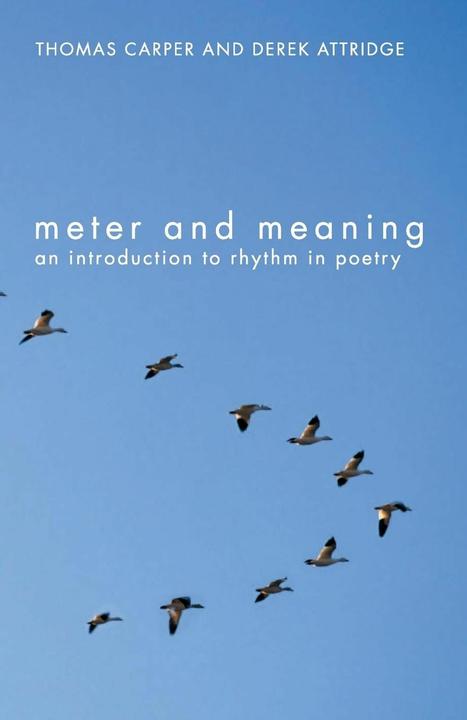 Produktbild Metre and Meaning (Englisch, Derek Attridge, Thomas Carper, 2003)