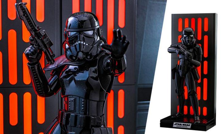 Produktbild Hot Toys Star Wars Movie Masterpiece Actionfigur 1/6 Shadow Trooper with Death Star Environment 30 cm