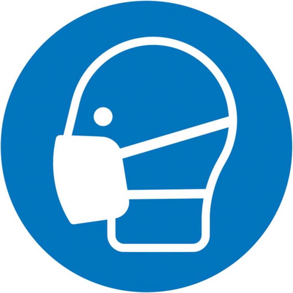 Safetymarking, Segnaletica Di Sicurezza, Segno Obbligatorio Maschera D'uso