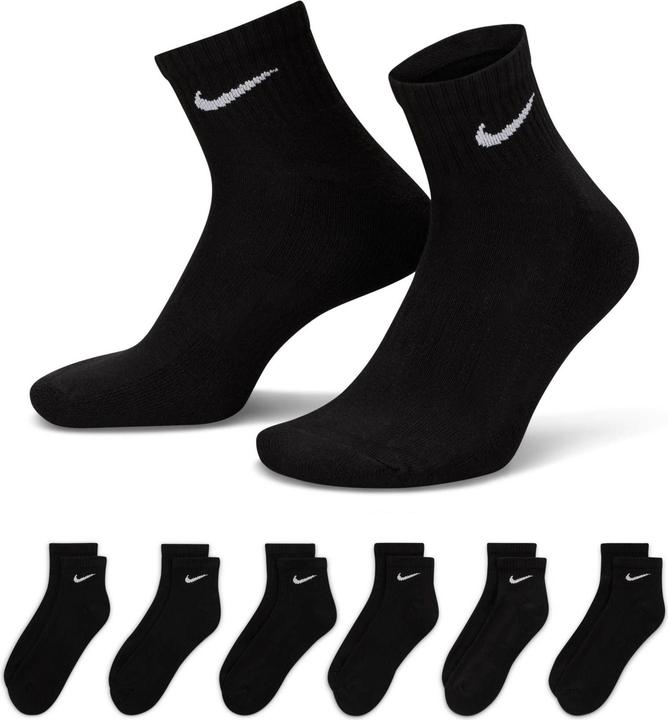 Actual product image Nike Everyday Cushioned Ankle 6 Pack Socks (pack of 6, M)
