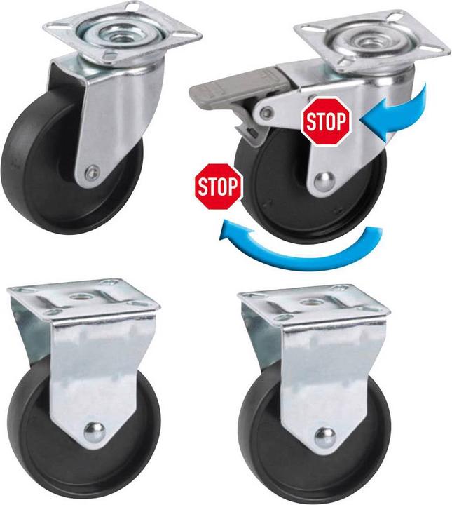 Produktbild Dörner + Helmer Lenkund Bockrollen