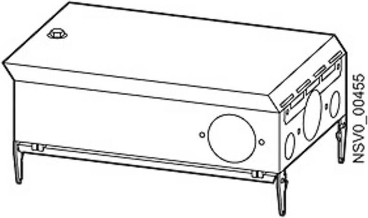 Actual product image Siemens Outlet box 3-pole