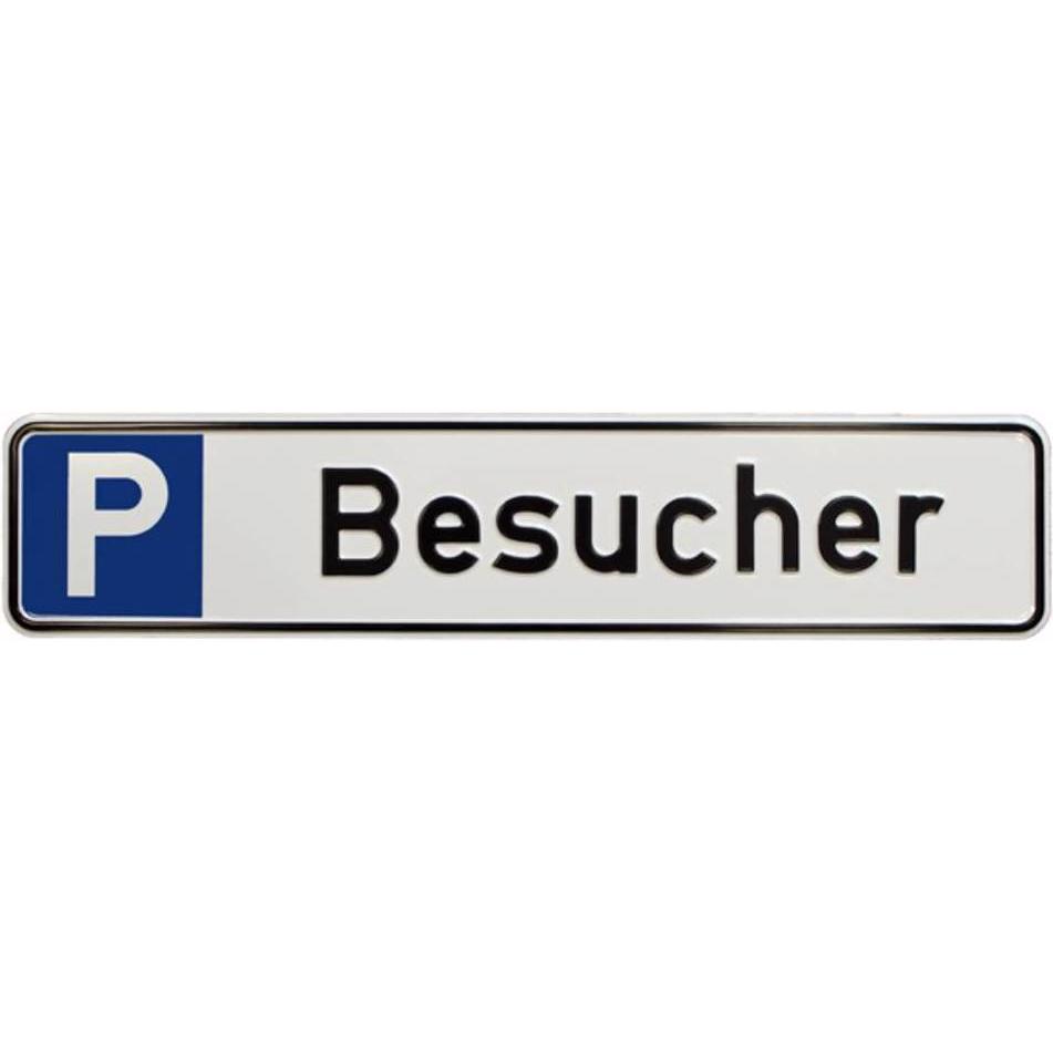 SafetyMarking, Sicherheitskennzeichnung, Parkplatzschild P Besucher