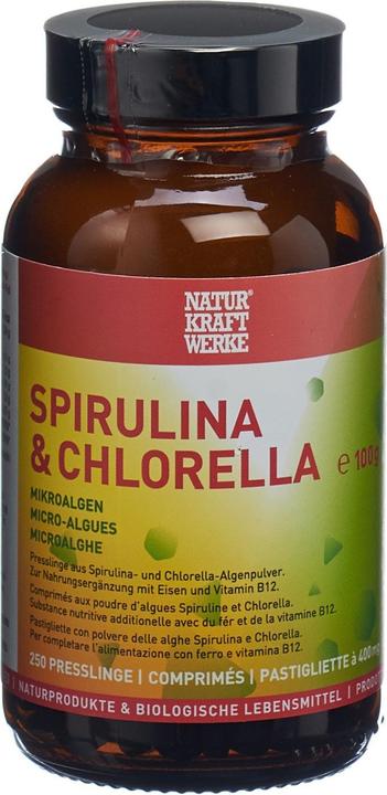 Immagine prodotto NaturKraftWerke Spirulina e clorella in pellet (1 Pezzo/i, Pillole, 324 g)