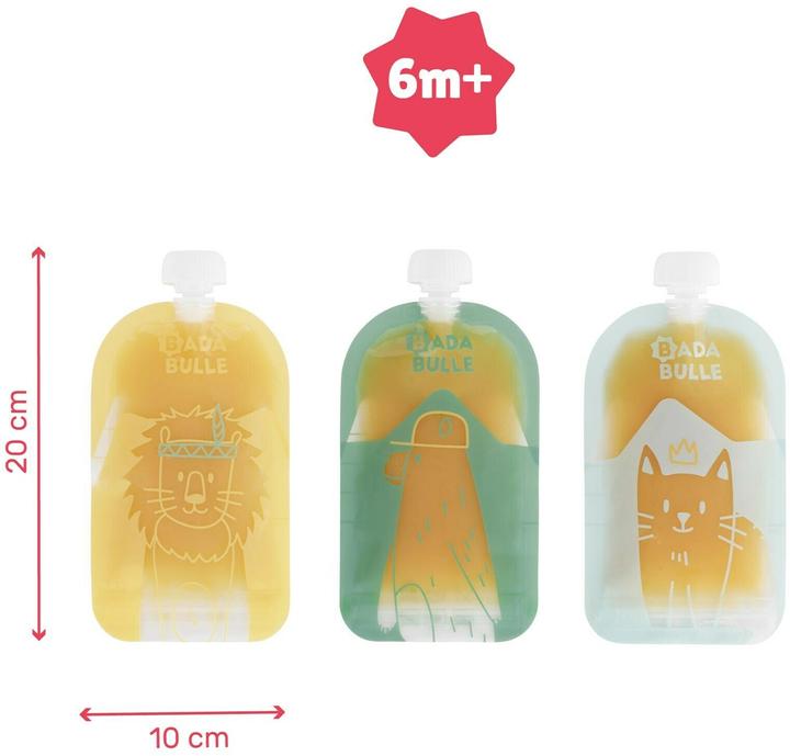 Actual product image Badabulle Squeeze bag