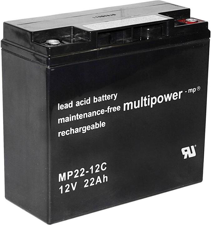 Produktbild Multipower MP22 - 12C (1 Stk., Gerätespezifisch, 22000 mAh)