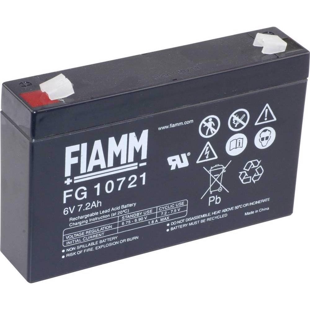 Fiamm FG10721 (1 Stk., Gerätespezifisch, 7200 mAh), Batterien + Akkus