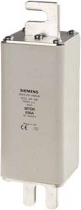 Siemens Cartouche fusible SITOR avec contacts à couteau fendus NH2 A g (Fusible NH-DIN, 63 A)