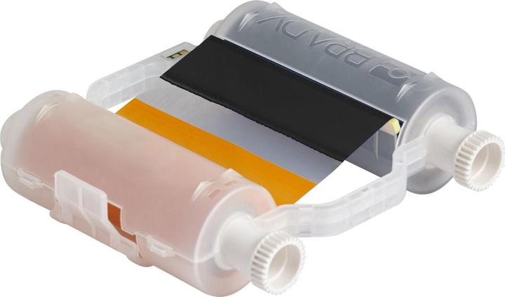 Image du produit Brady B30-R10000-KO-8, ruban, noir et orange, 110.00 mm x 60.00 m, longueur de la zone de couleur 200.00 (11 cm)