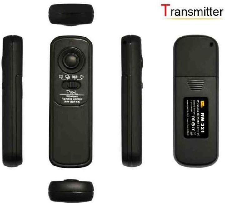 Image du produit Pixel Déclencheur à distance sans fil RW-221/E3 Oppilas pour Canon (Funk)