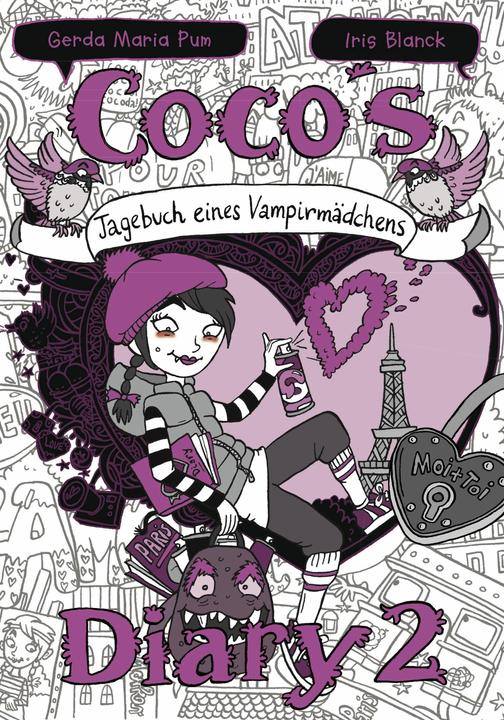 Image du produit Coco's Diary 2 - Tagebuch eines Vampirmädchens (Allemand, Gerda M. Pum, 2018)