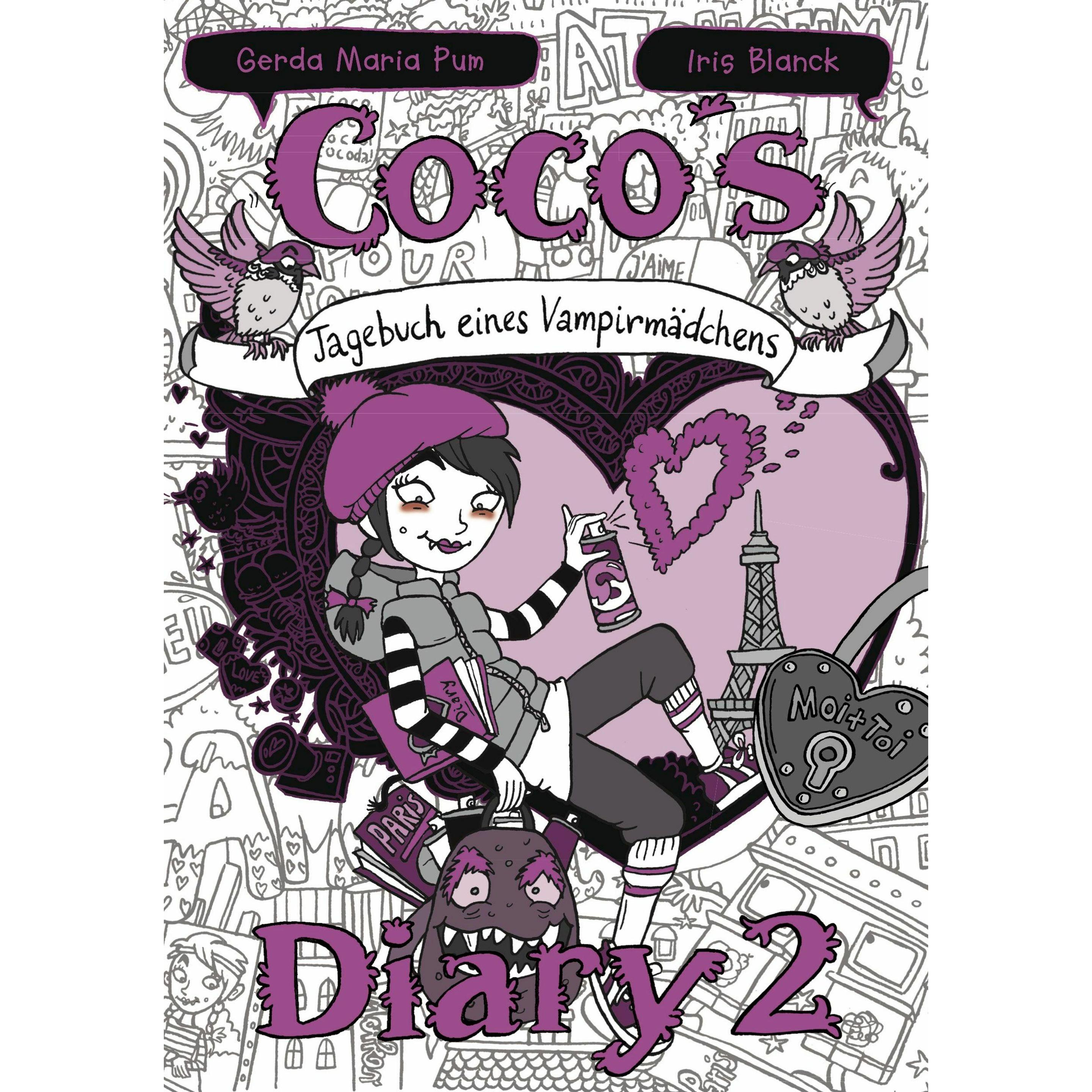 Coco's Diary 2 - Tagebuch eines Vampirmädchens, Kinderbücher von G.M. Pum, Iris Blanck