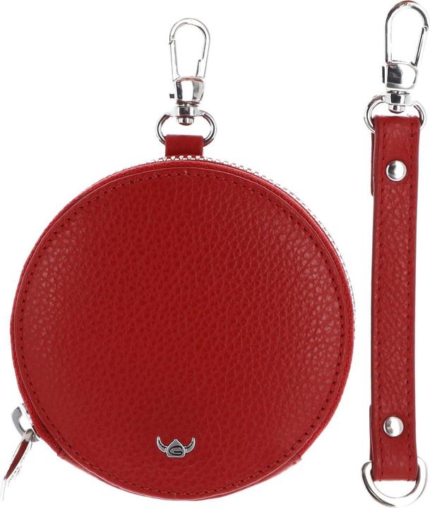 Actual product image Golden Head Palma key case RFID leather 9 cm