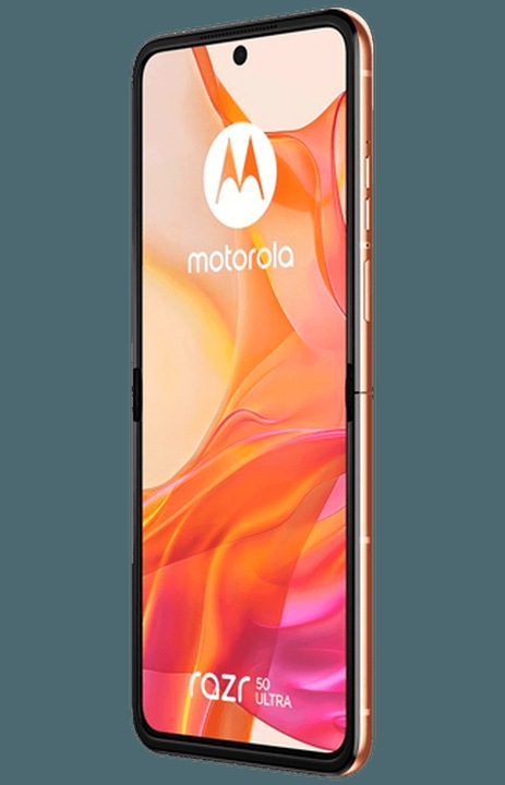 Immagine prodotto Motorola Razr 50 Ultra (512 GB, Peach Fuzz, 6.90", SIM + eSIM, 50 Mpx)