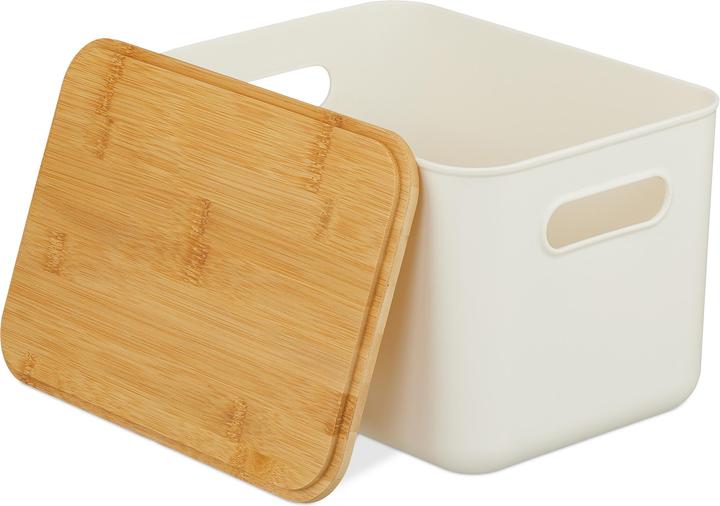 Actual product image Relaxdays 2x storage box (26 cm, 2x)