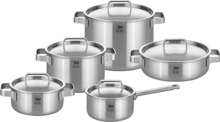 Produktbild ELO Stahlwaren Topfsets (Pfannenset + Topfset, Edelstahl)