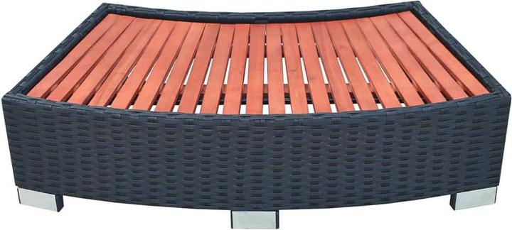 Actual product image vidaXL Spa Polyrattan