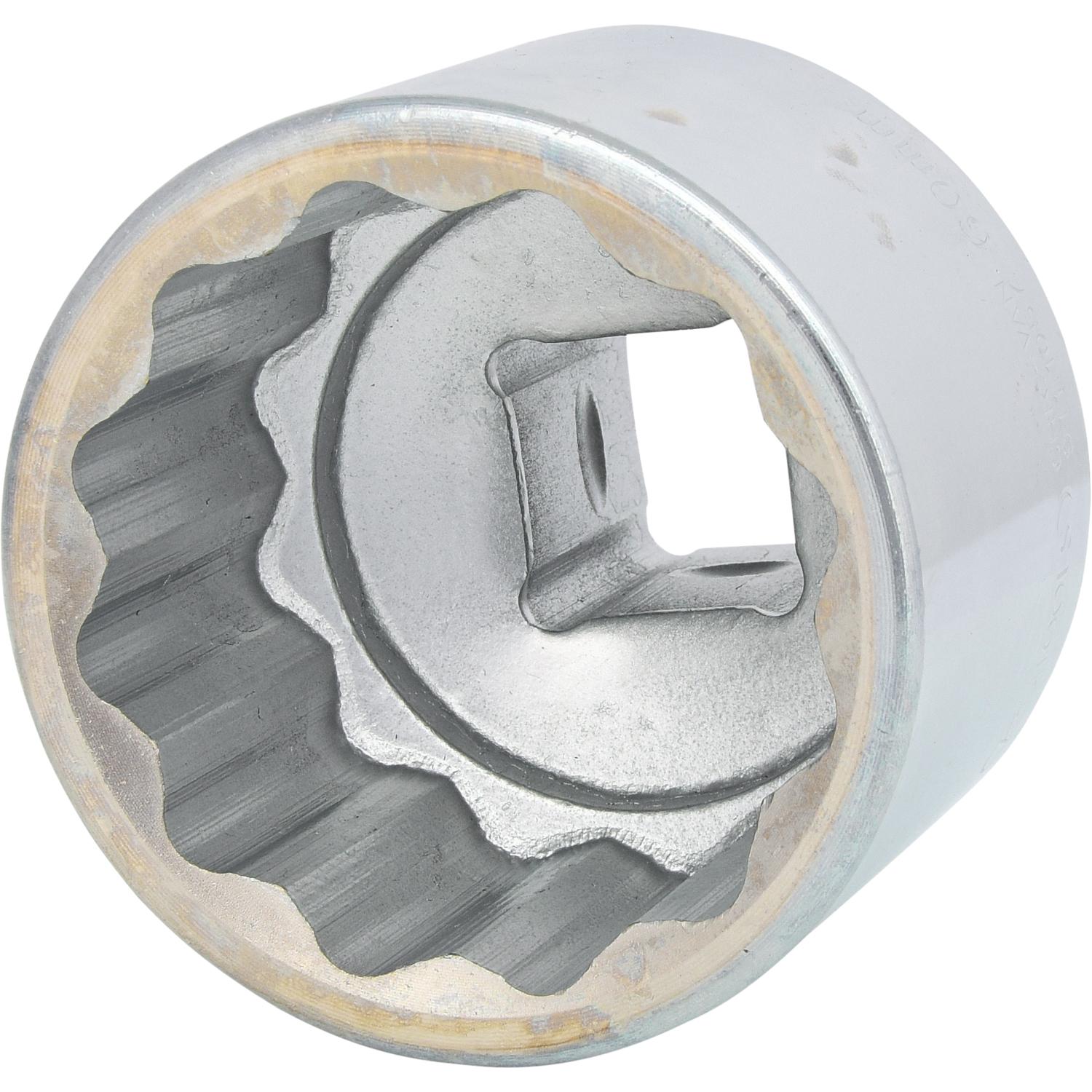 KS Tools, Steckschlüssel + Stecknuss, 1" 12-Kant-Stecknuss kurz (60 mm)