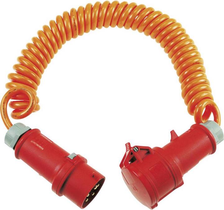 Actual product image As - Schwabe Heavy currentConstruction siteSpiral cable polyurethane (5 m, CEE 16/5)