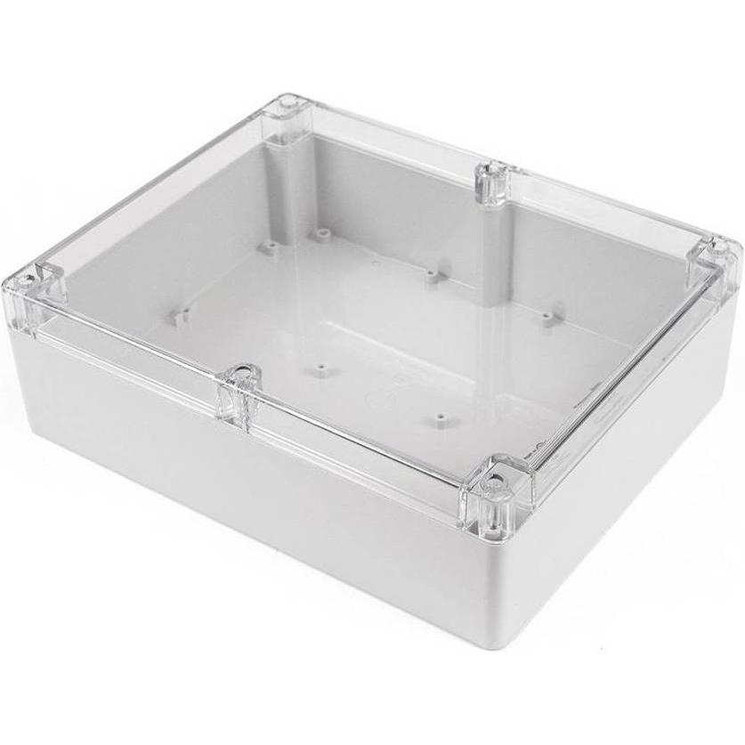 Hammond WasserdichtesPCGehäusetransparenterDeckel (Gehäuse), Elektronikzubehör + Gehäuse, Grau