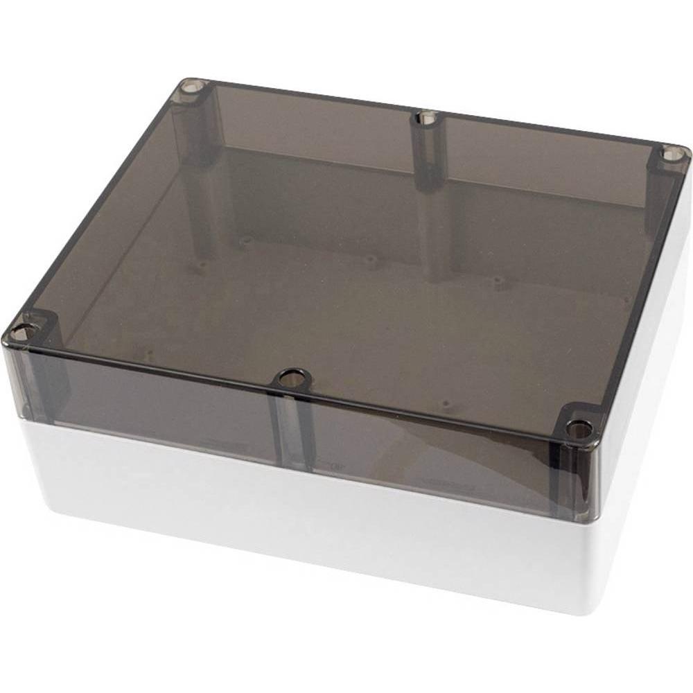 Hammond Wasserdichtes PCGehäuse geräucherter Deckel (Gehäuse), Elektronikzubehör + Gehäuse, Grau