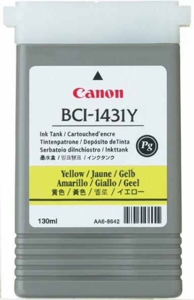 Produktbild Canon BCI-1431Y - 130 ml - Gelb - Original - Tintenbehälter (Y)