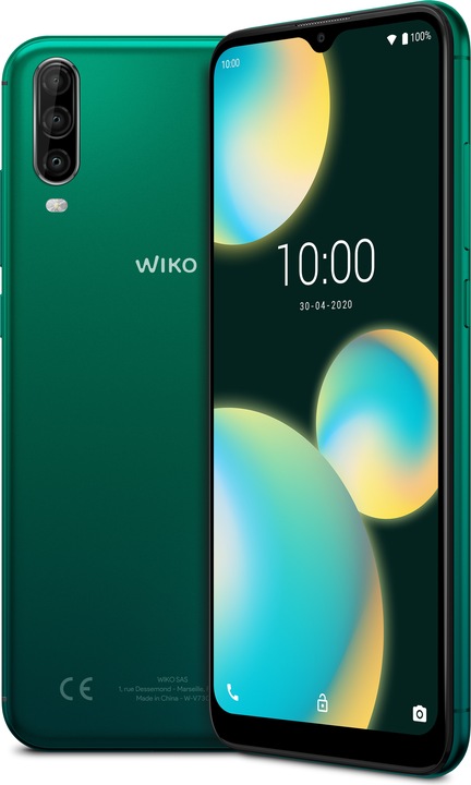 Produktbild Wiko View 4 Lite (32 GB, Deep Green, 6.52", Dual SIM, 13 Mpx, 4G)