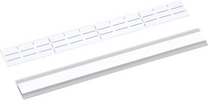 Hager Bezeichnungsstreifen univers VE2