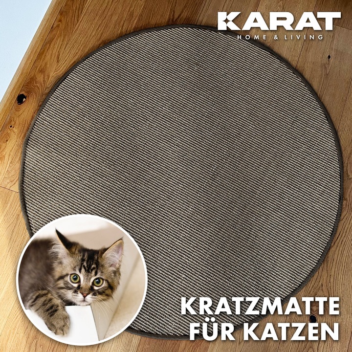 Produktbild Karat Katzen-Kratzmatte (0.80 cm, Grau)