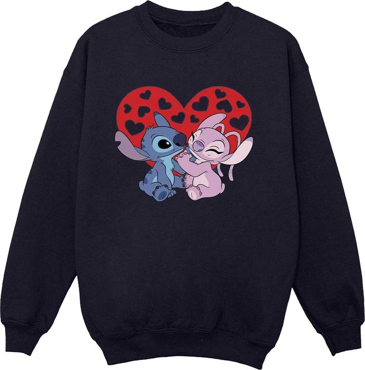 Produktbild Disney Lilo & Stitch Hearts Sweatshirt Jungen (104)