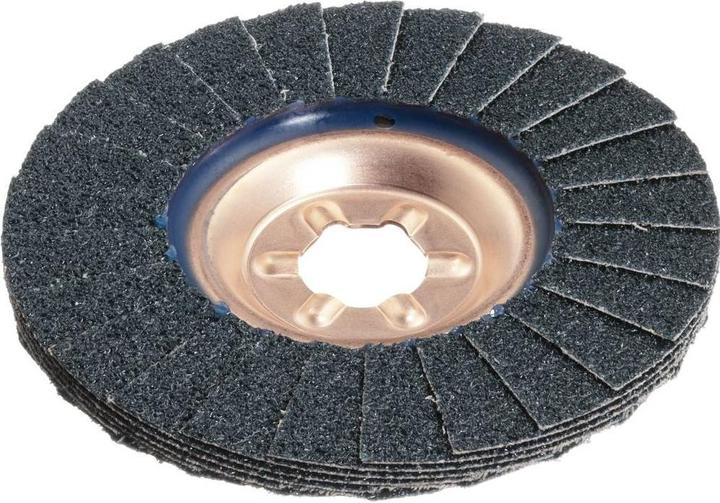 Actual product image Abrasive flap disc SLTT 115 grit 40 zirconia alumina steel backing PU: 10 (40)