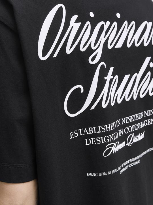 Actual product image Jack & Jones Jornorrebro Typo Tee Ss Crew Neck Noos (M)