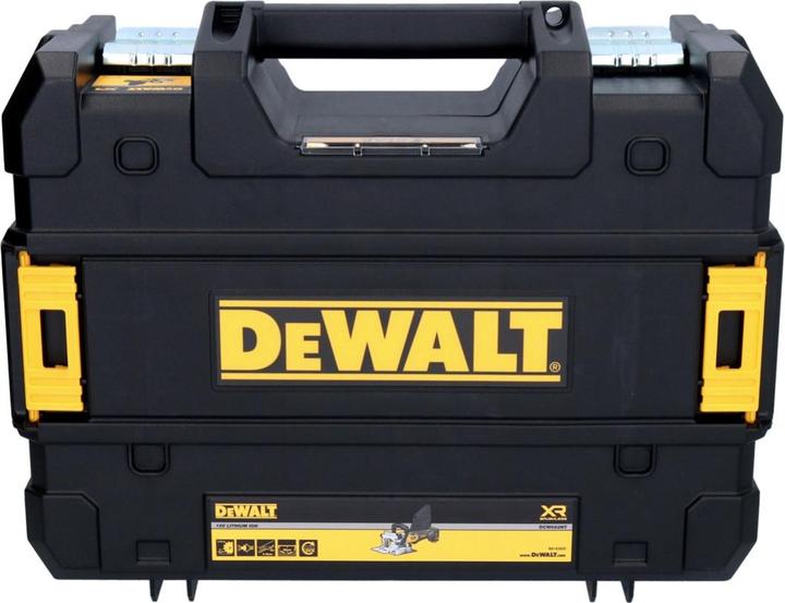 Produktbild DeWalt DCW 682 H2T Akku Flachdübelfräse 18 V 102 x 20 mm Brushless + 2x Powerstack Akku 5,0 Ah +