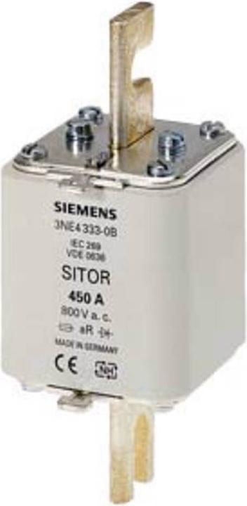 Image du produit Siemens Cartouche fusible SITOR avec contacts à couteau fendus NH2 A (315 A)