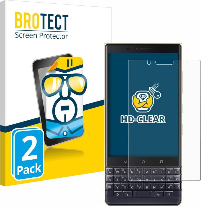 Immagine prodotto BROTECT Pellicola Trasparente (2 Pezzo/i, Blackberry KEY2 LE)