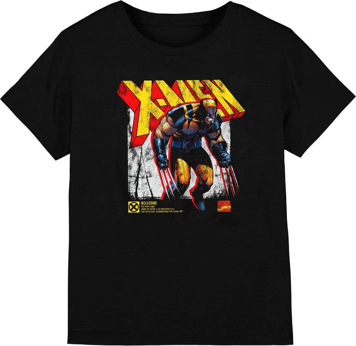 Immagine prodotto X-Men Maglietta Wolverine Infografica Bambini (128)