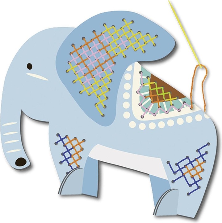 Produktbild Ursus Kreuzstich-Bastelset Elefant