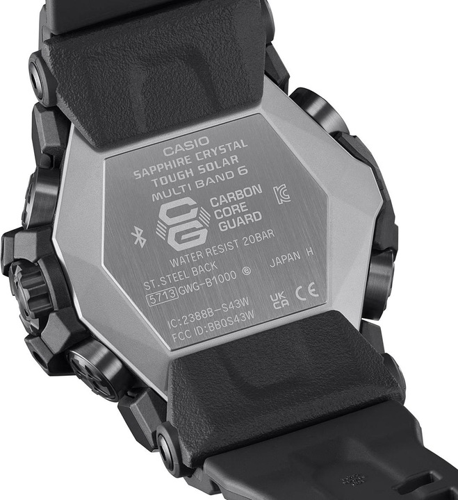Actual product image G-Shock GWG-B1000EC-1AER (Radio-controlled clock, Chronograph, 58.70 mm)