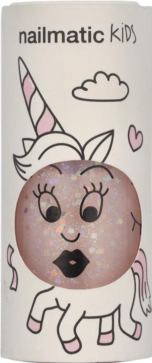 Produktbild Nailmatic Kids Nail Polish Polly lakier do paznokci dla dzieci Przejrzysto-Różowy 8ml (Polly, Farblack)