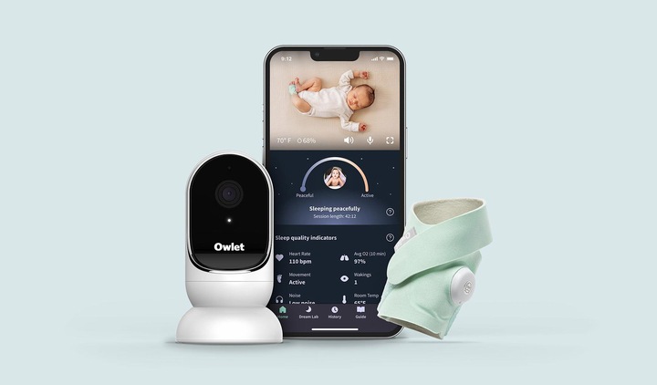 Actual product image Owlet Monitor Duo (Video & Audio, 30 m)